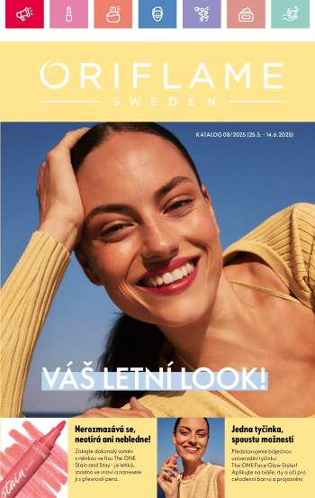 Leták ORIFLAME - 25.5.2025 - 14.6.2025.