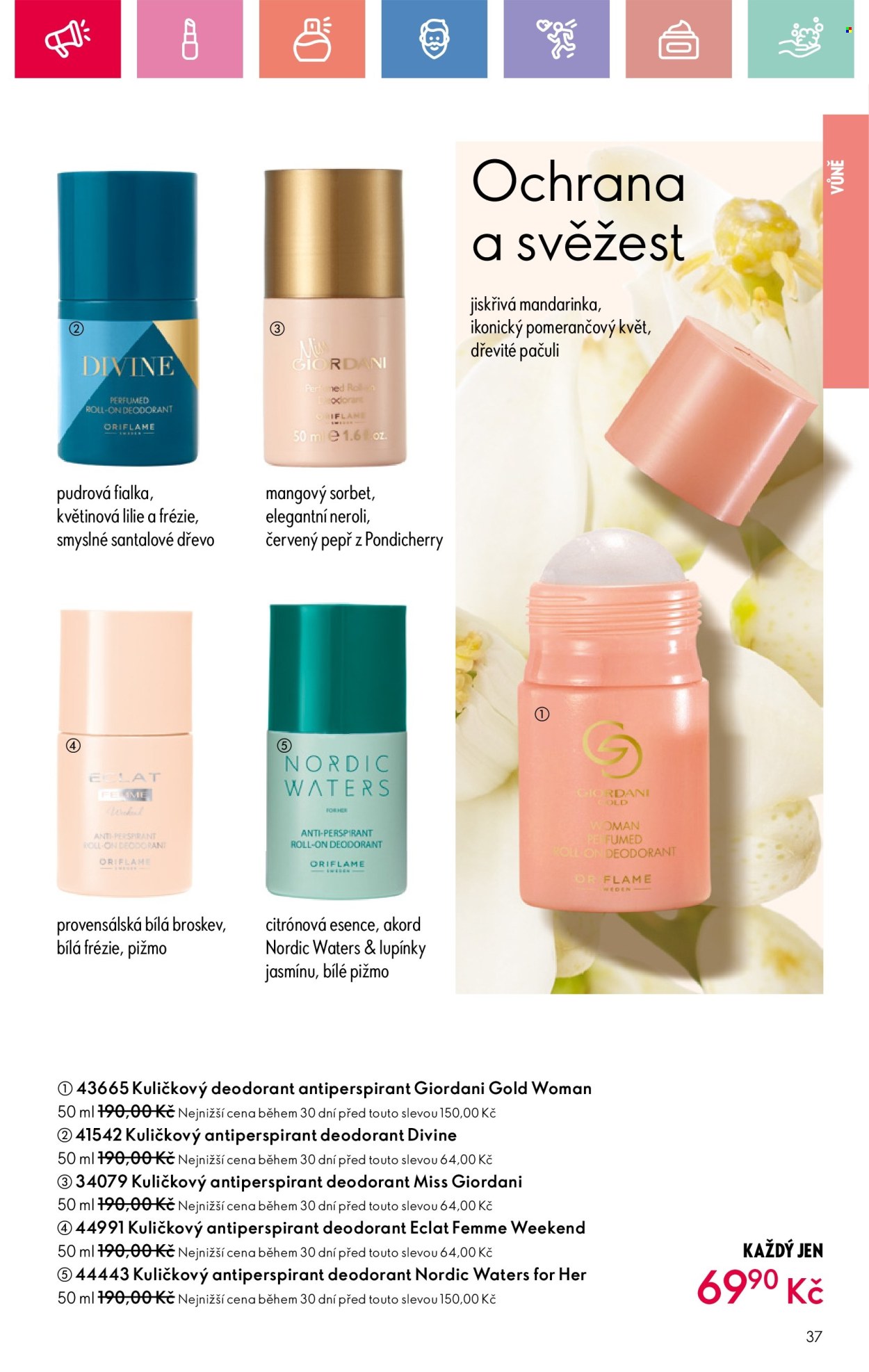 Leták ORIFLAME - 25.5.2025 - 14.6.2025. Strana 1