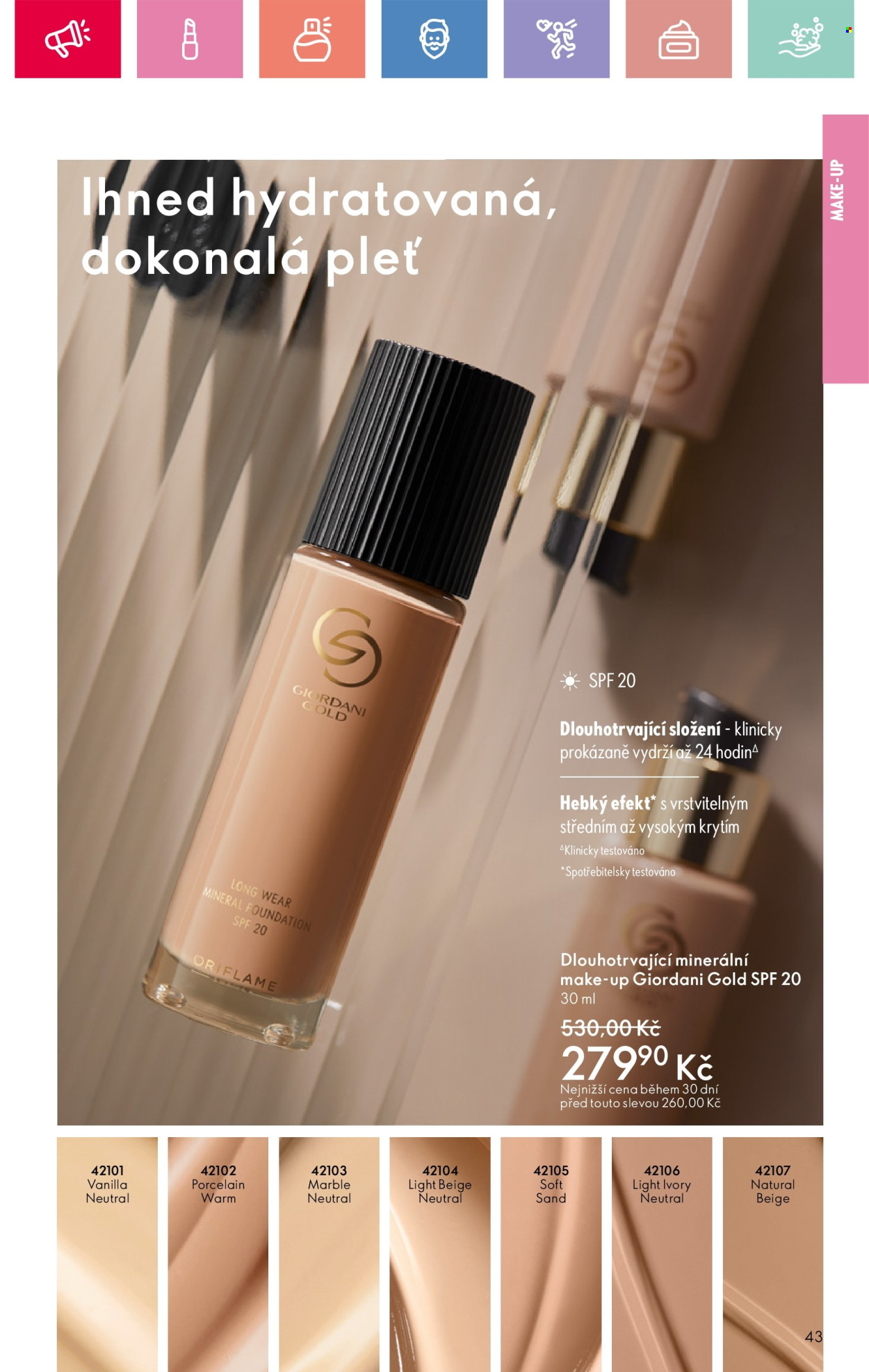 Leták ORIFLAME - 25.5.2025 - 14.6.2025. Strana 1
