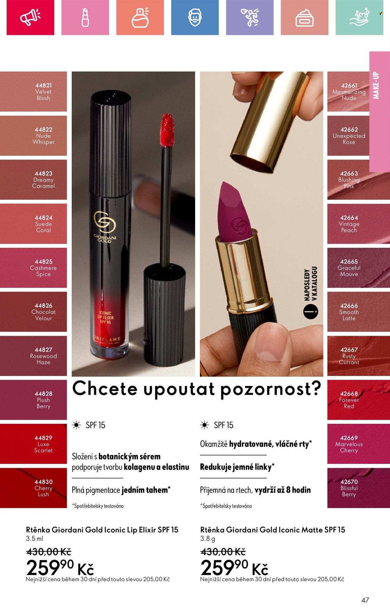 Leták ORIFLAME - 25.5.2025 - 14.6.2025. Strana 1
