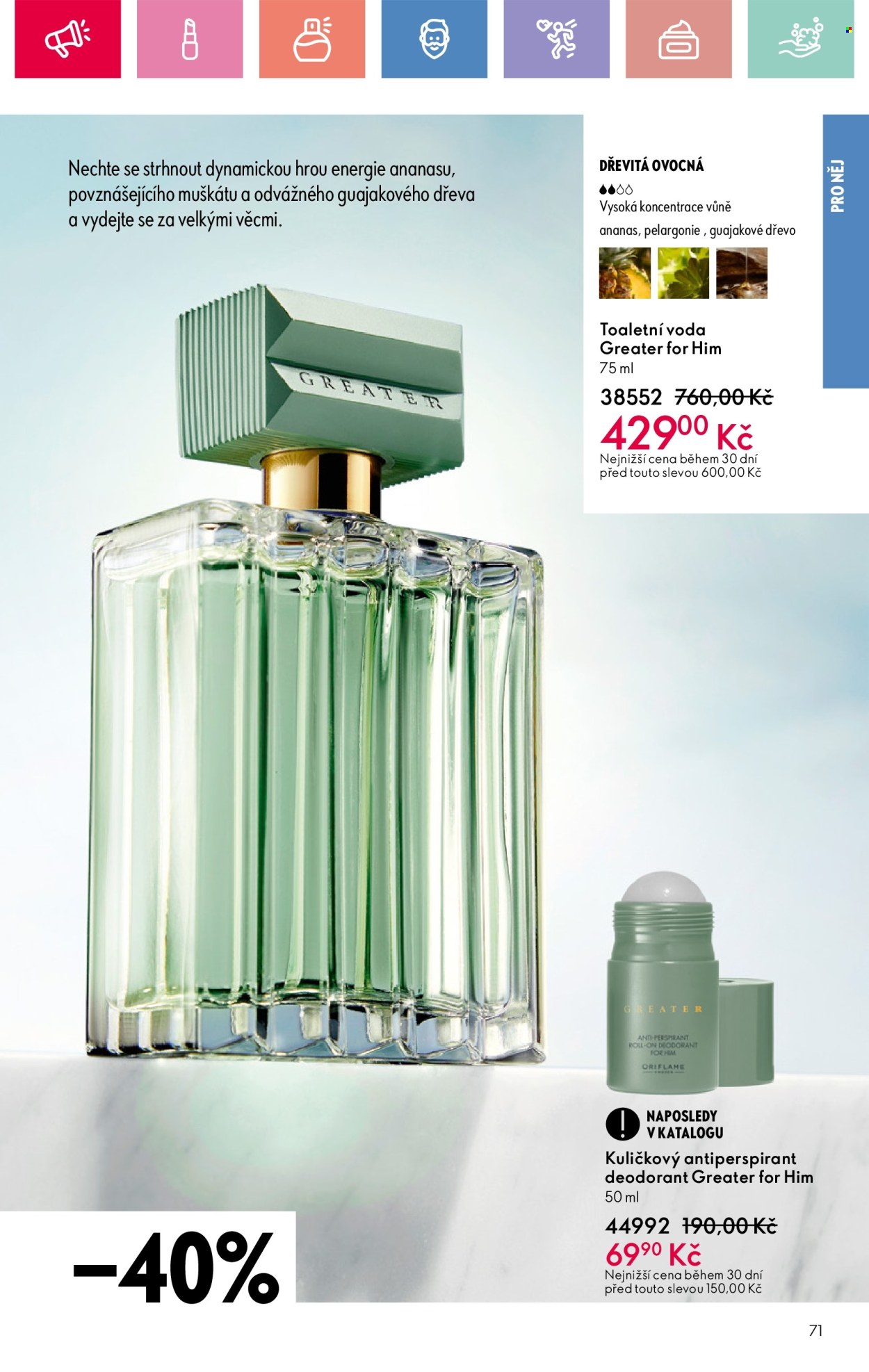 Leták ORIFLAME - 25.5.2025 - 14.6.2025. Strana 1