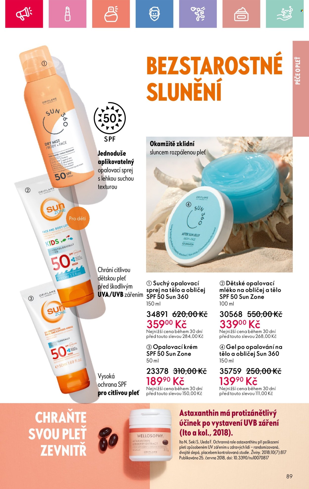 Leták ORIFLAME - 25.5.2025 - 14.6.2025. Strana 1