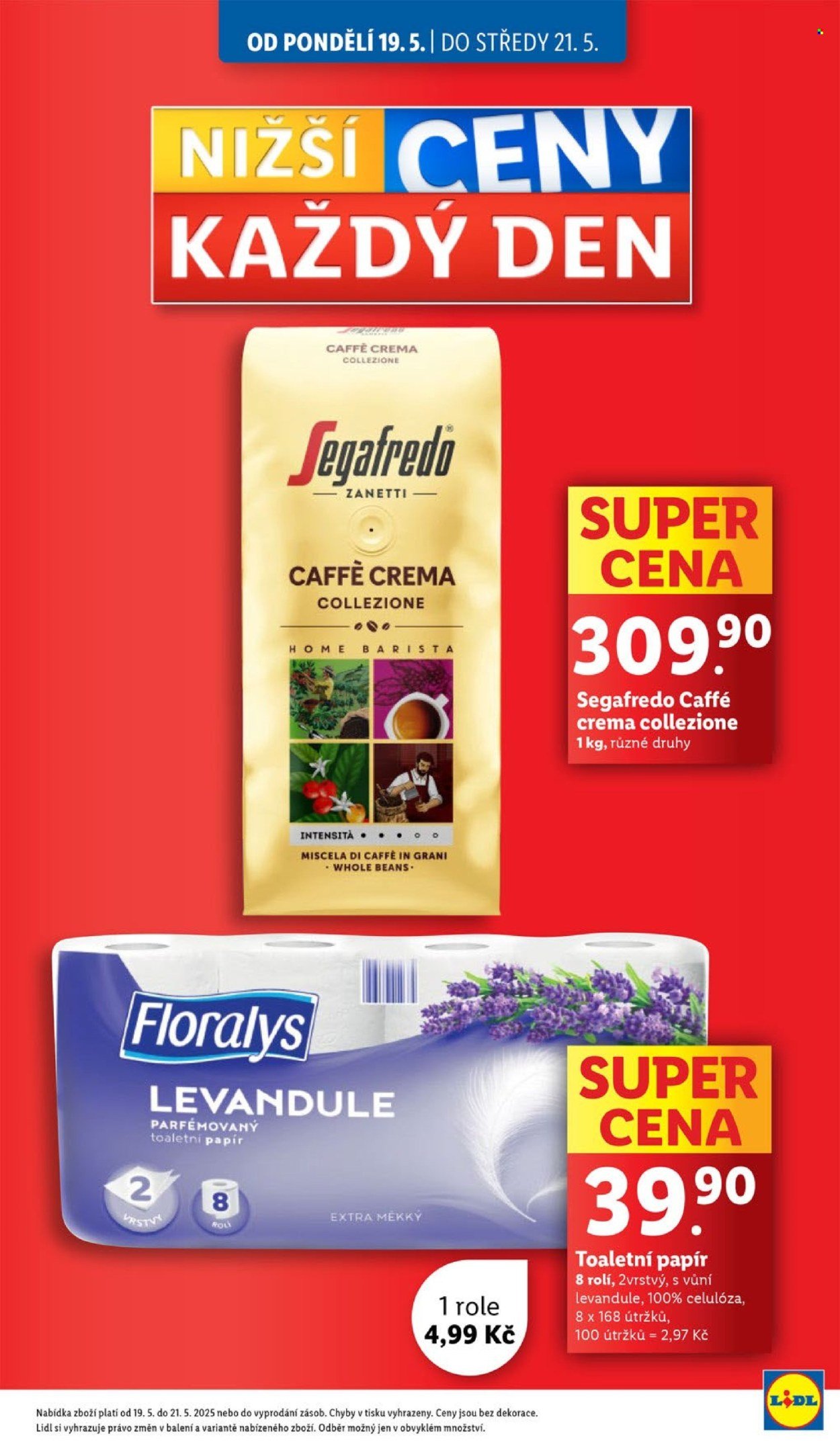 Leták Lidl - 19.5.2025 - 25.5.2025. Strana 1