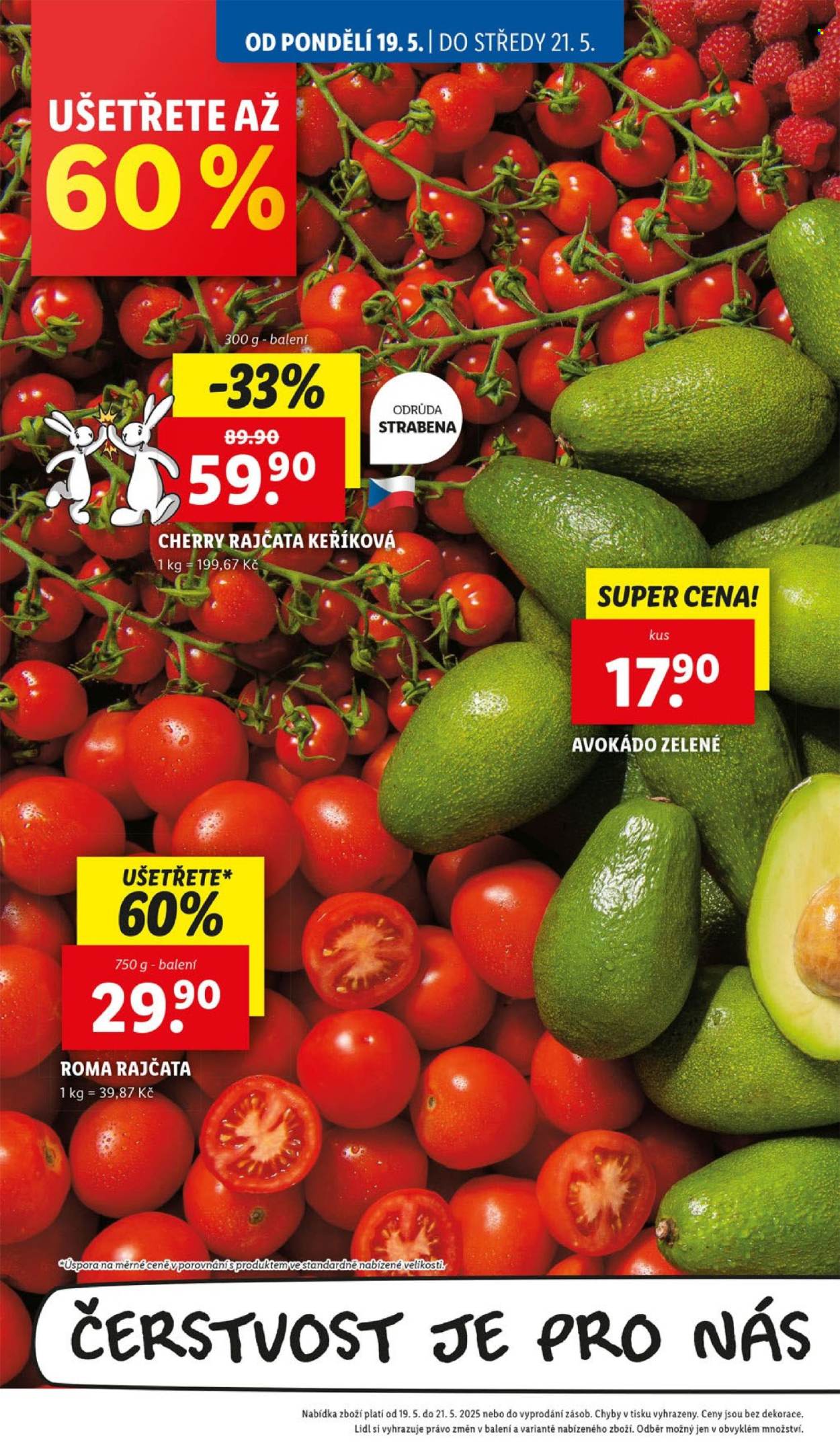 Leták Lidl - 19.5.2025 - 25.5.2025. Strana 1
