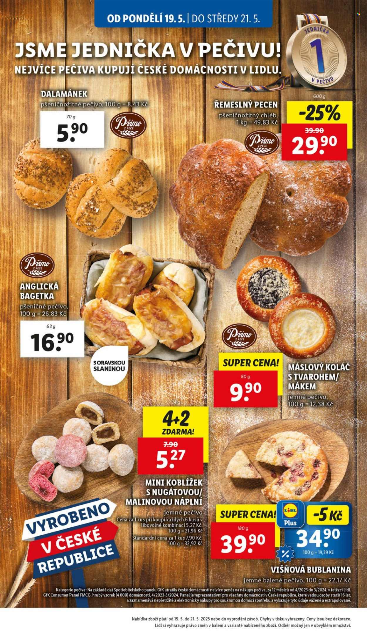 Leták Lidl - 19.5.2025 - 25.5.2025. Strana 1