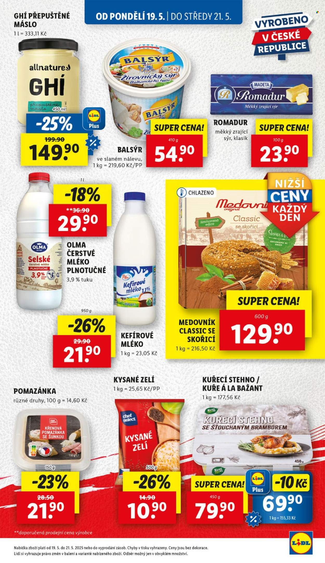 Leták Lidl - 19.5.2025 - 25.5.2025. Strana 1