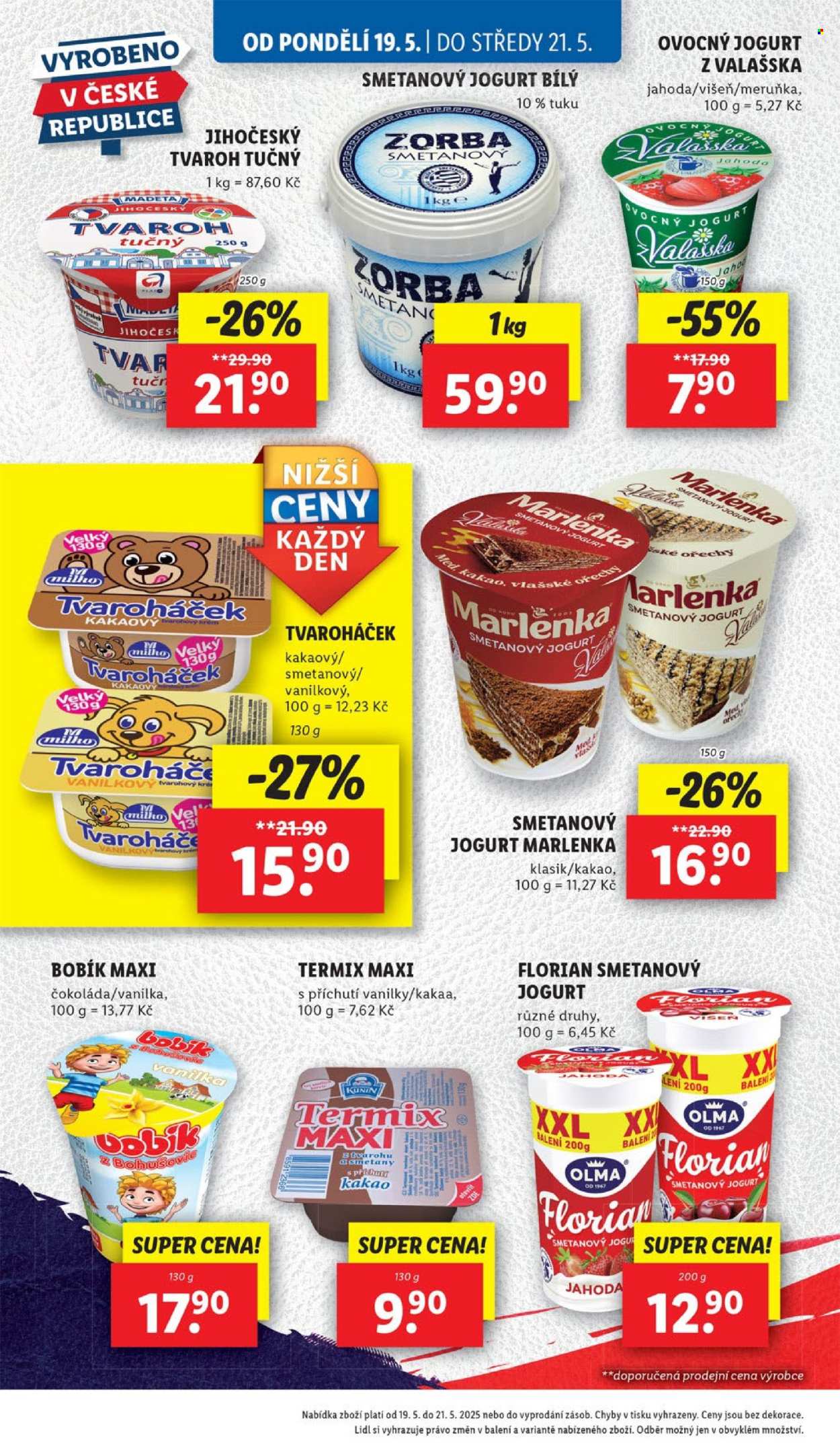 Leták Lidl - 19.5.2025 - 25.5.2025. Strana 1