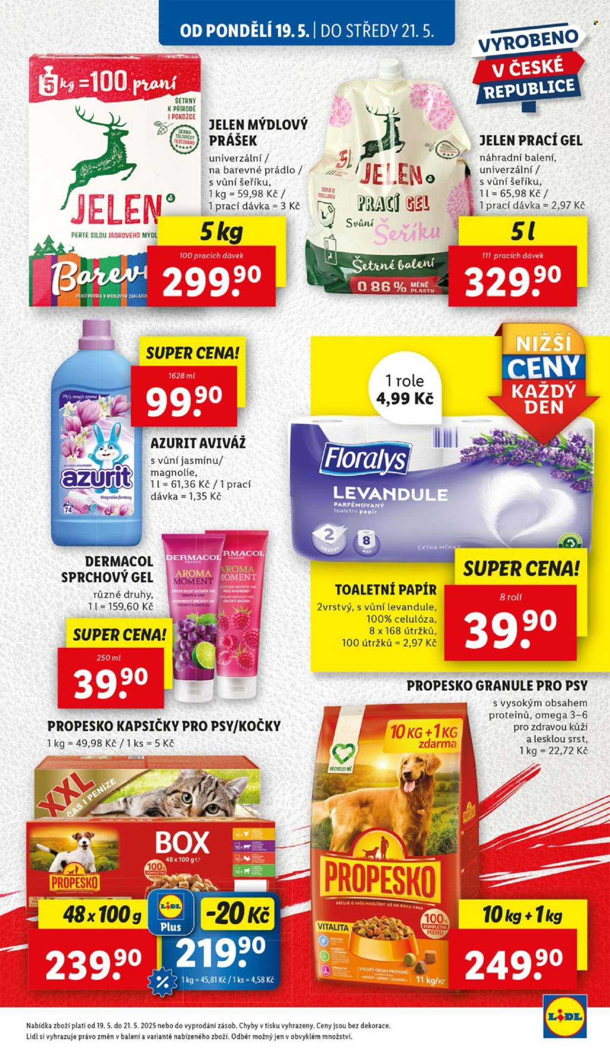 Leták Lidl - 19.5.2025 - 25.5.2025. Strana 1