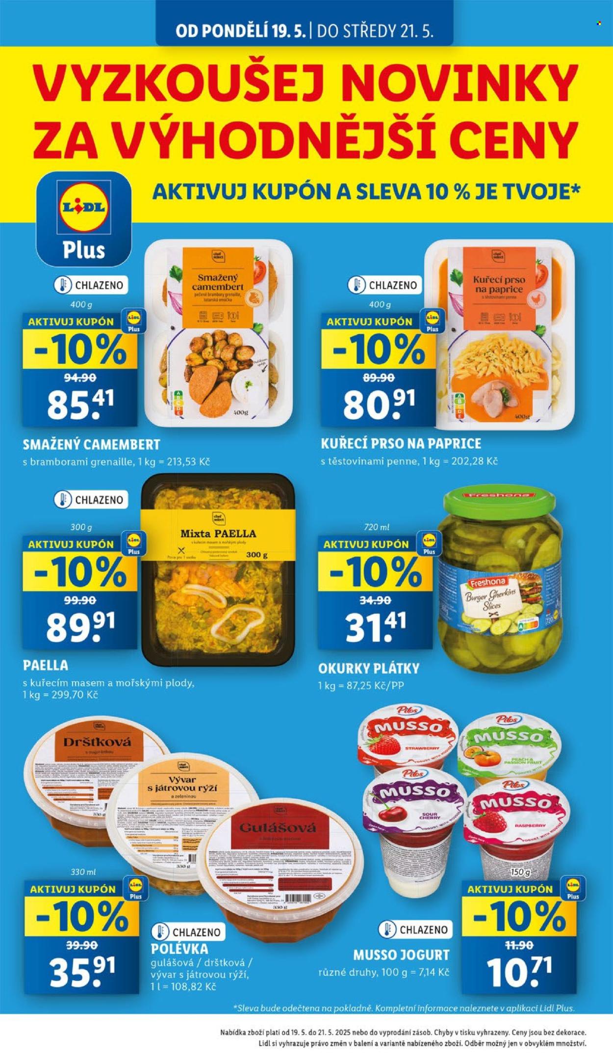 Leták Lidl - 19.5.2025 - 25.5.2025. Strana 1
