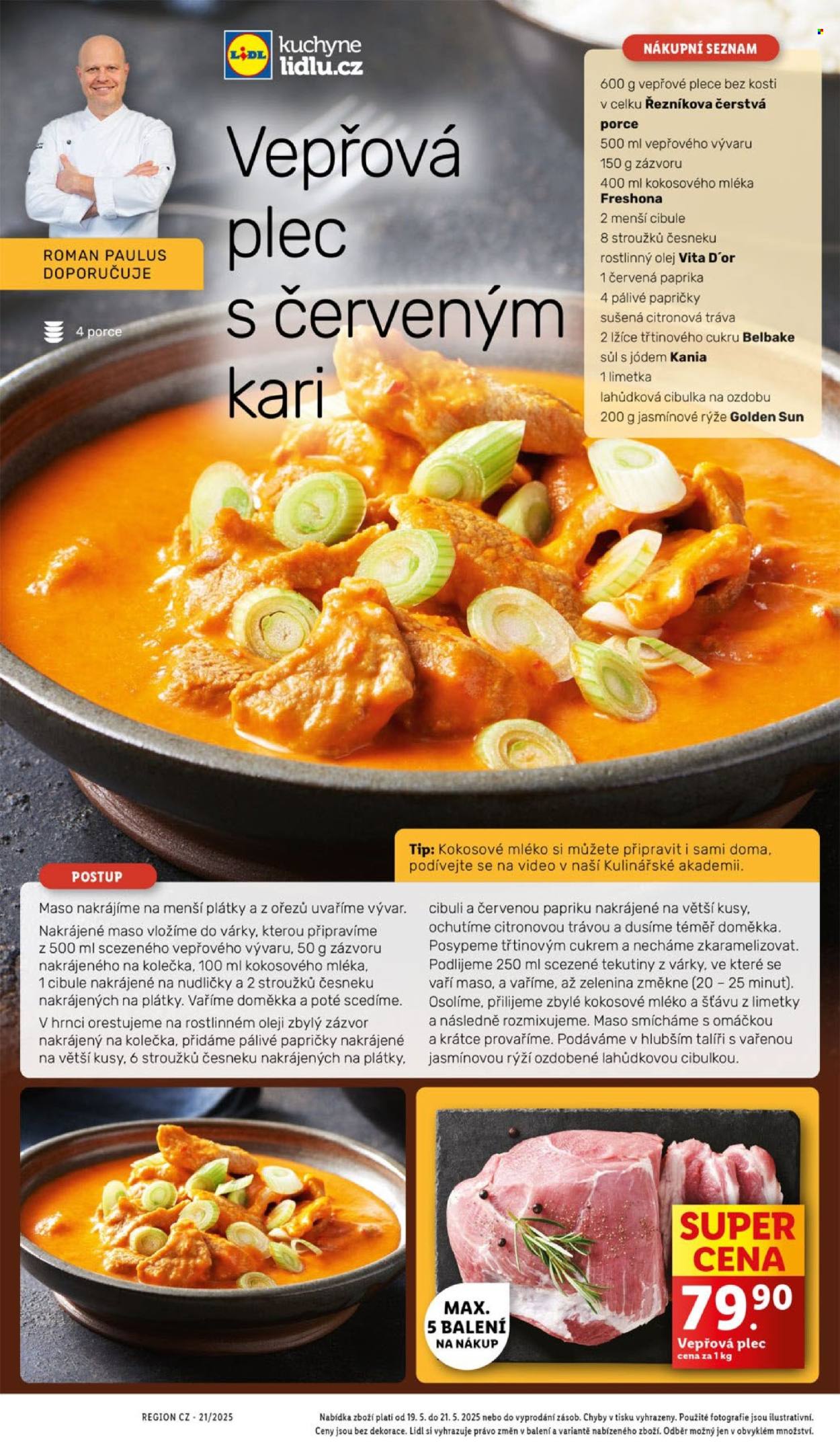 Leták Lidl - 19.5.2025 - 25.5.2025. Strana 1