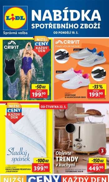 Leták Lidl - 19.5.2025 - 25.5.2025.