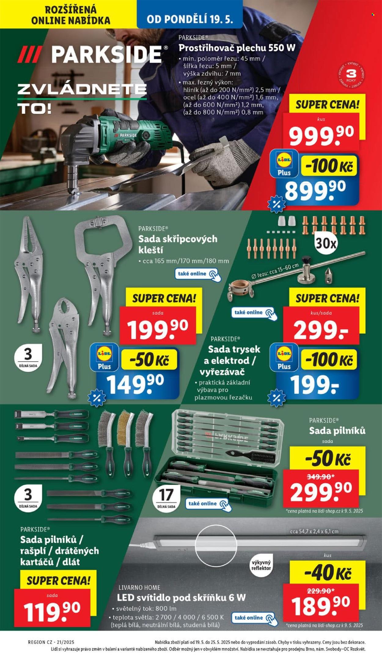 Leták Lidl - 19.5.2025 - 25.5.2025. Strana 1