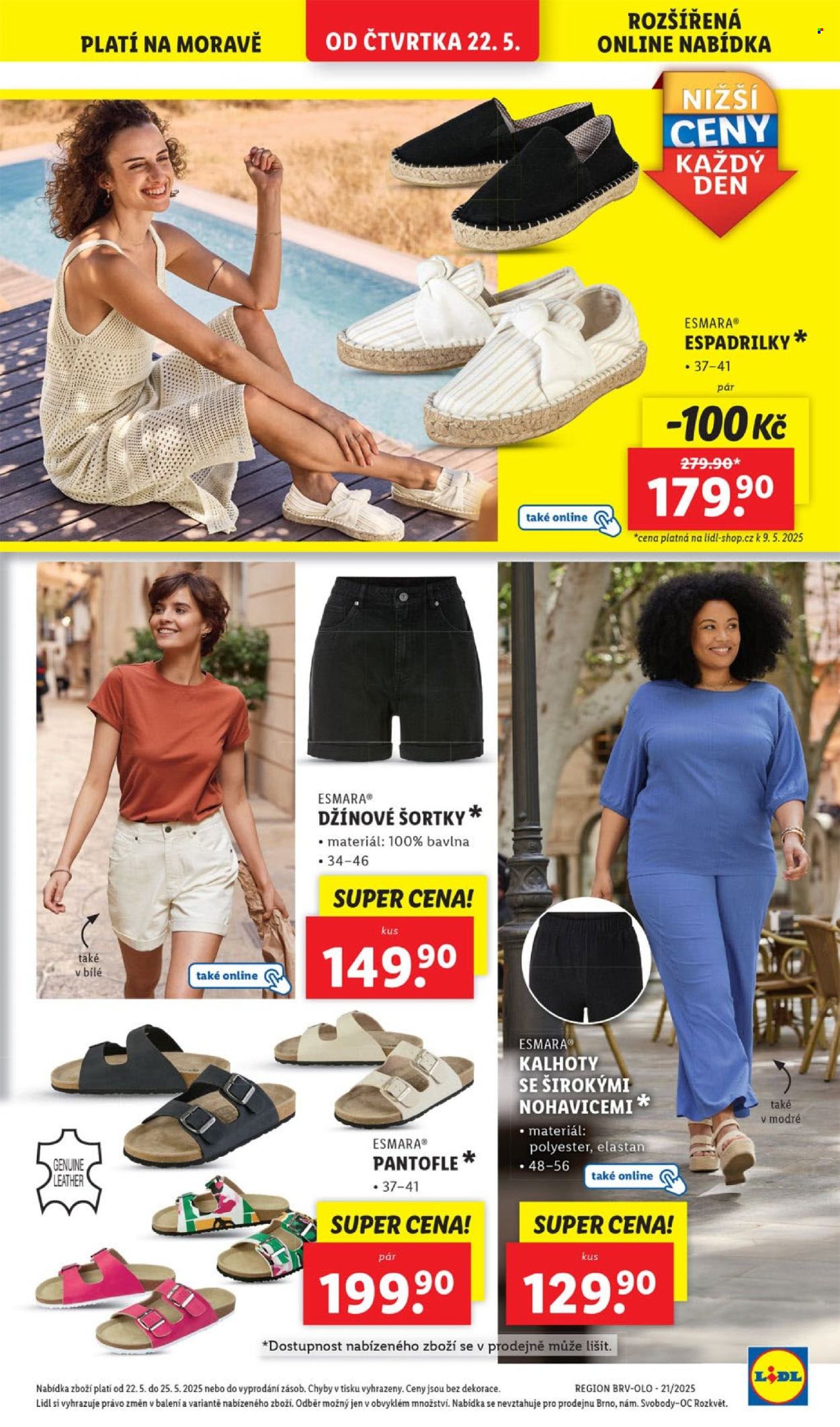 Leták Lidl - 19.5.2025 - 25.5.2025. Strana 1