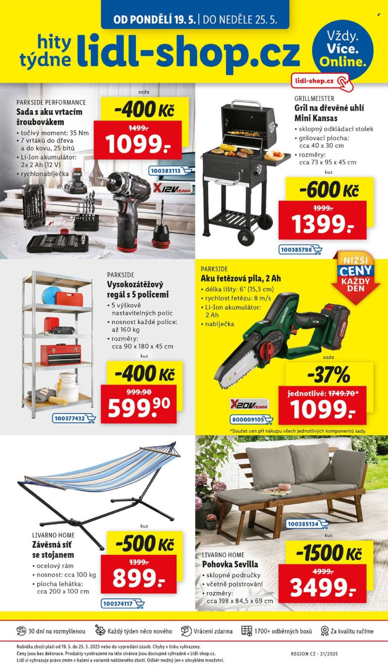 Leták Lidl - 19.5.2025 - 25.5.2025. Strana 1