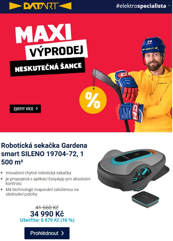 Leták DATART - 15.5.2025 - 19.5.2025. Strana 1