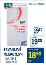 Trvanlivé mléko 3,5%