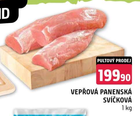 Vepřová panenská svíčková