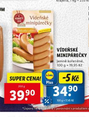 Vídeňské minipárečky