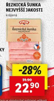 ŘEZNICKÁ ŠUNKA NEJVYŠŠÍ JAKOSTI