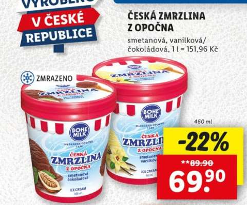 Česká zmrzlina z Opočna