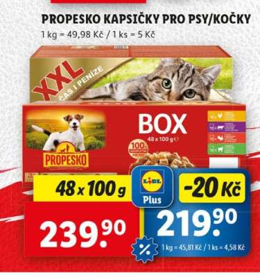 PROPESKO Kapsičky pro psy/ kočky