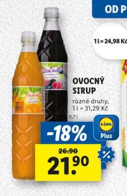 Ovocný sirup