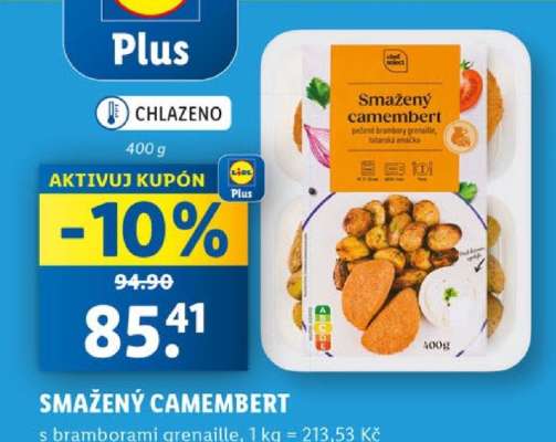 SMAŽENÝ CAMEMBERT