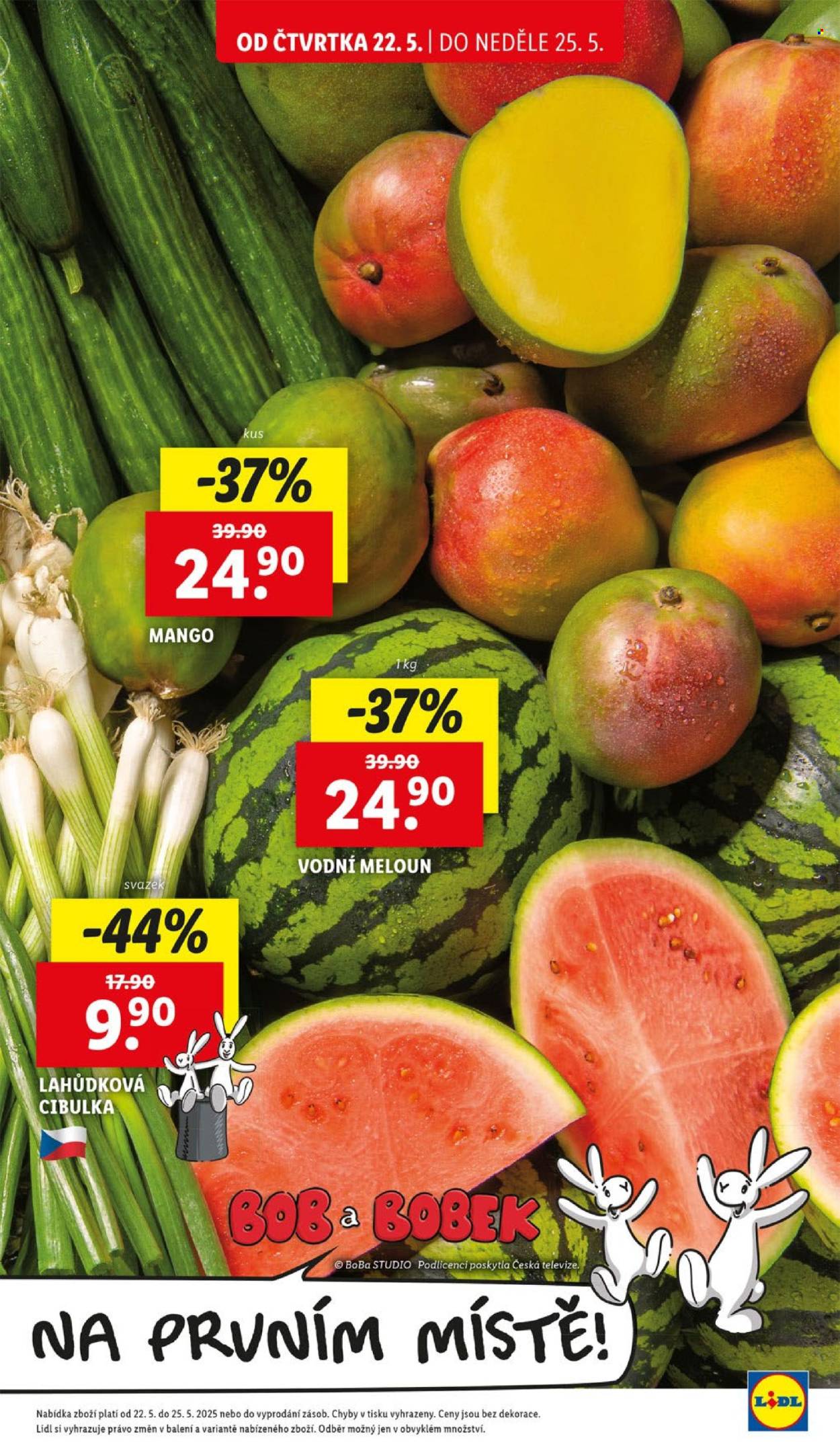 Leták Lidl - 22.5.2025 - 25.5.2025. Strana 1