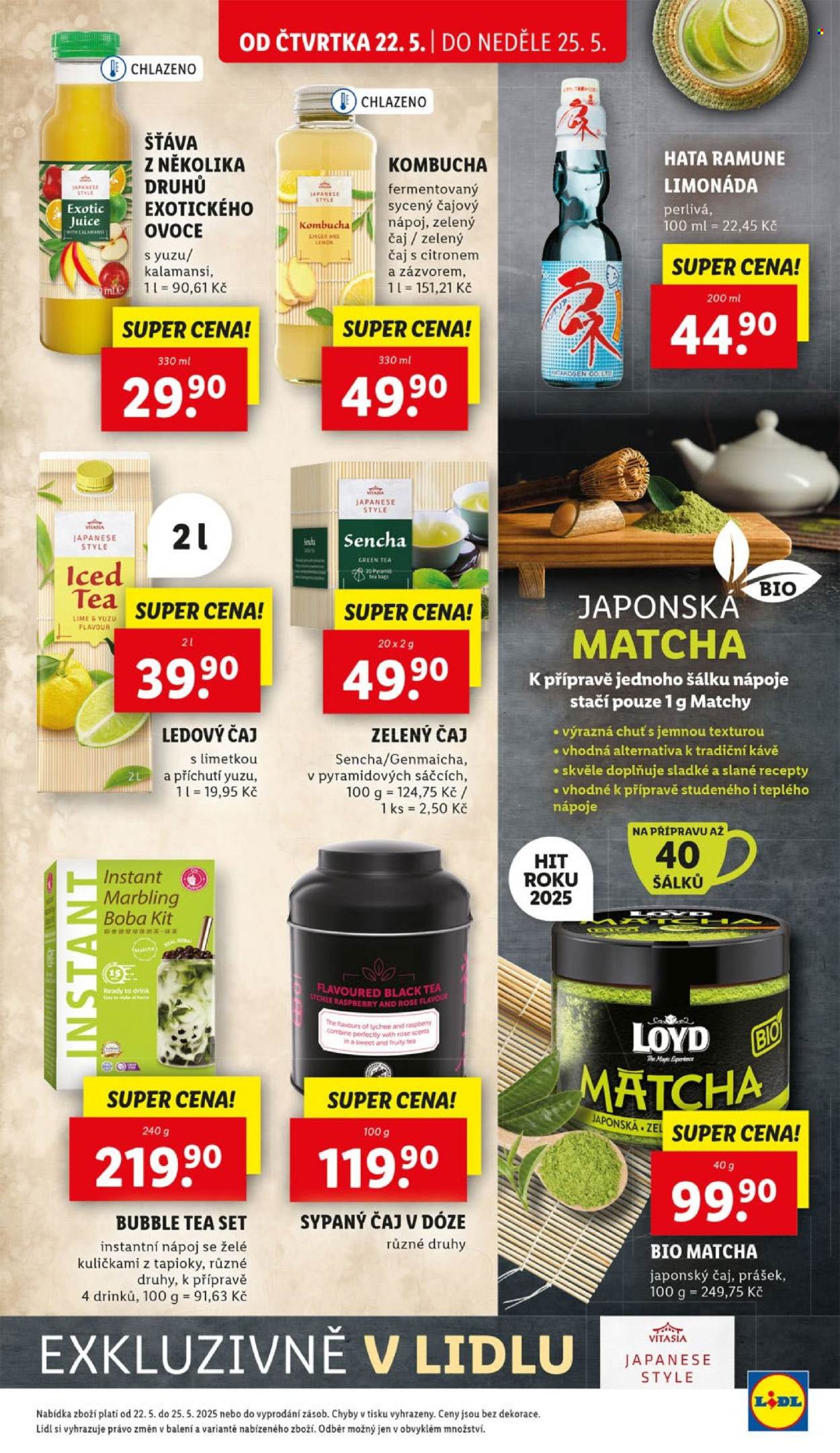 Leták Lidl - 22.5.2025 - 25.5.2025. Strana 1