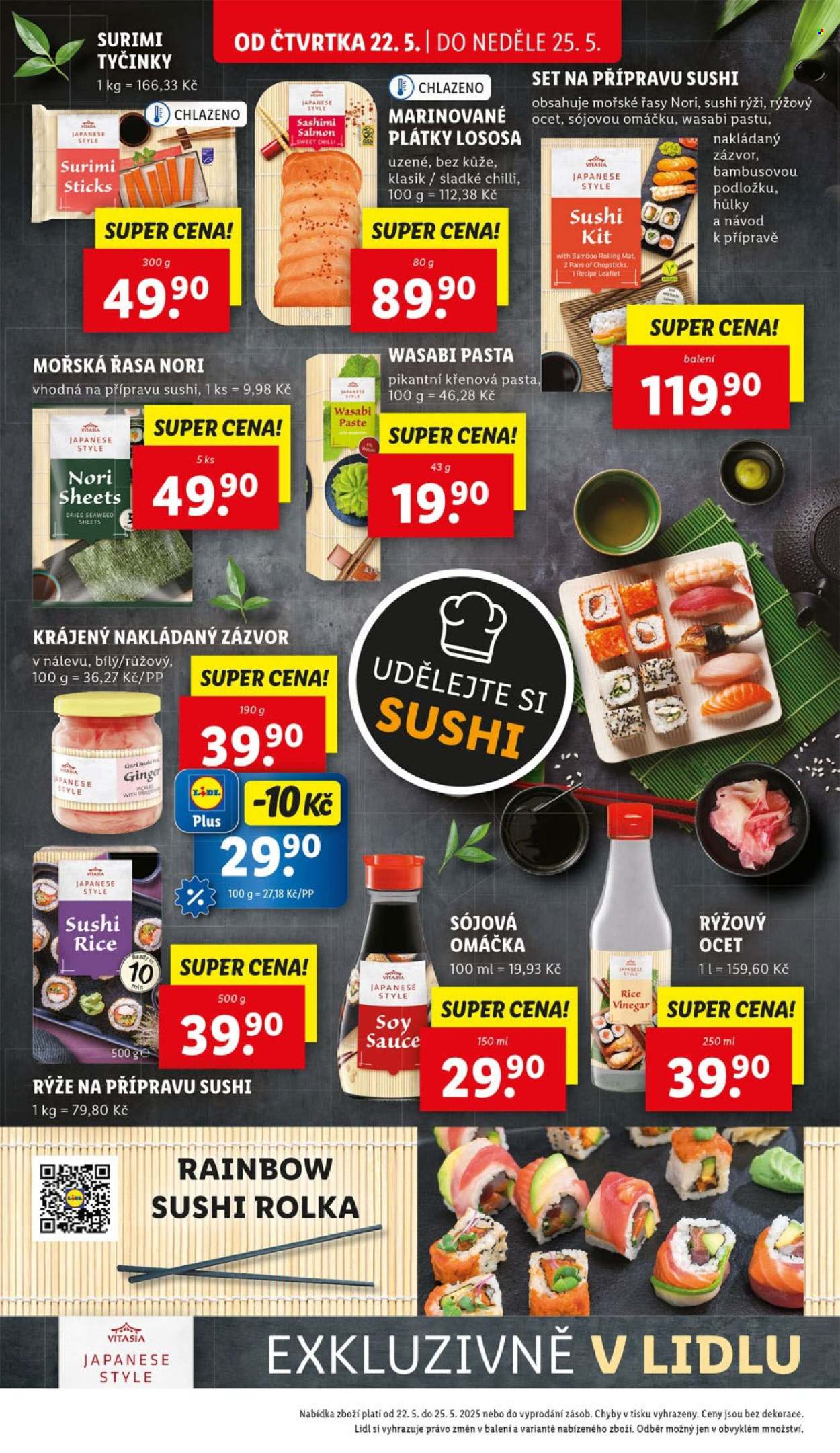 Leták Lidl - 22.5.2025 - 25.5.2025. Strana 1