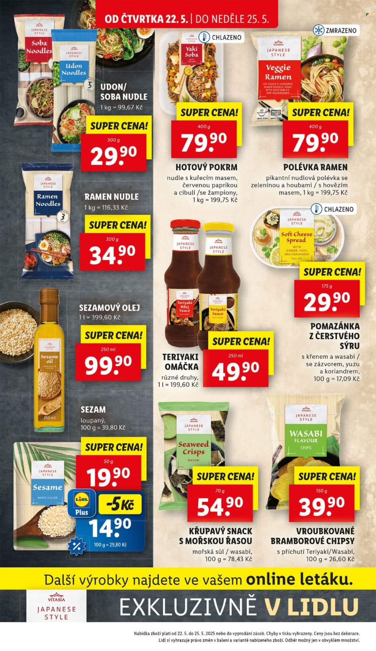 Leták Lidl - 22.5.2025 - 25.5.2025. Strana 1