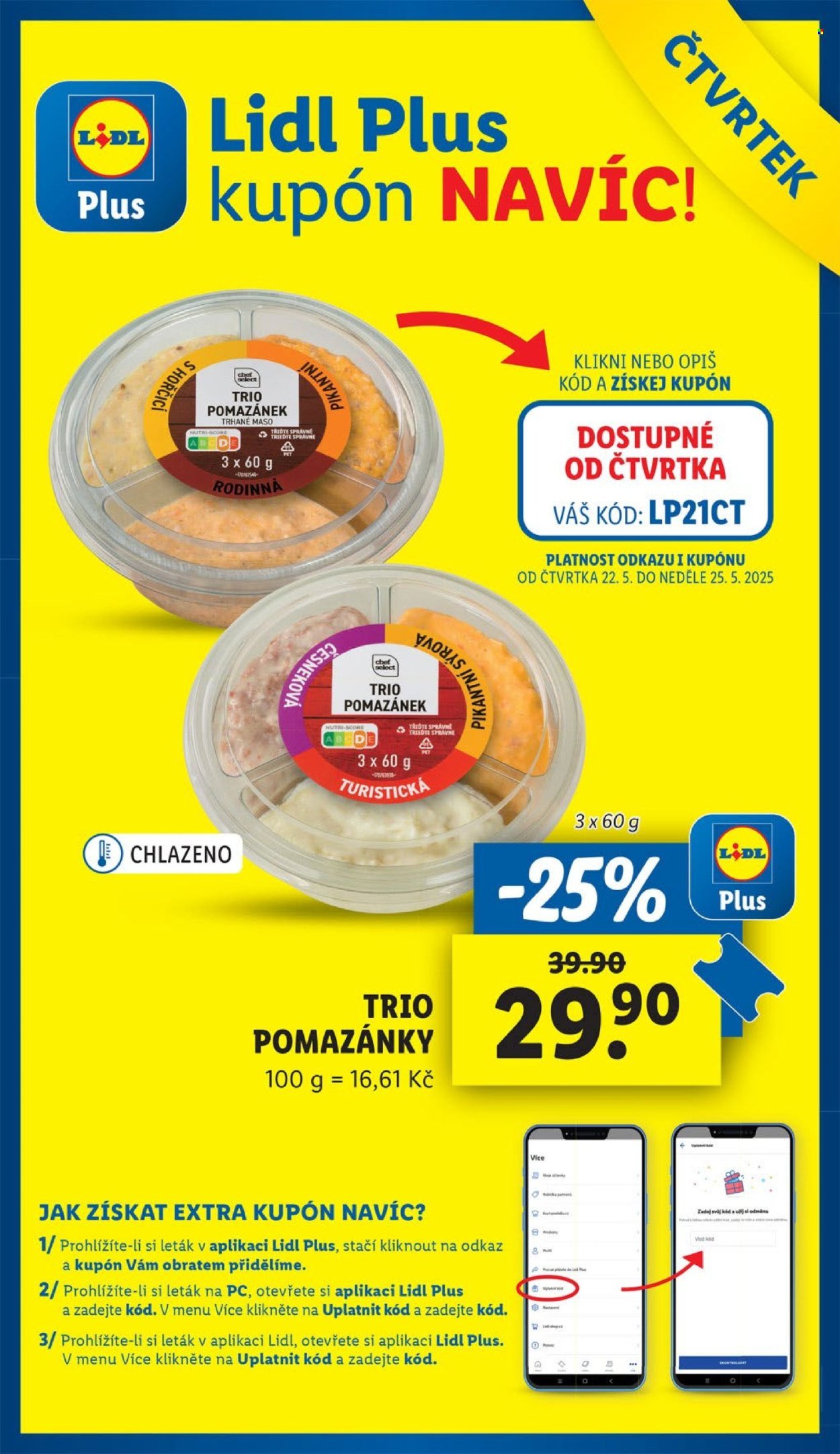 Leták Lidl - 22.5.2025 - 25.5.2025. Strana 1