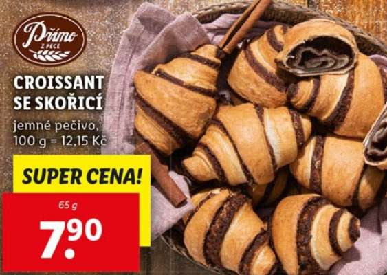 CROISSANT SE SKOŘICÍ