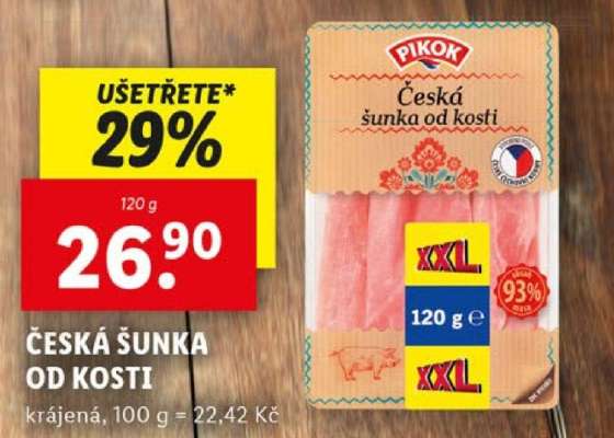 ČESKÁ ŠUNKA OD KOSTI
