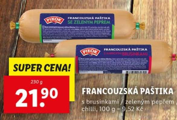 PIKOK FRANCOUZSKÁ PAŠTIKA