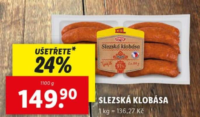 SLEZSKÁ KLOBÁSA