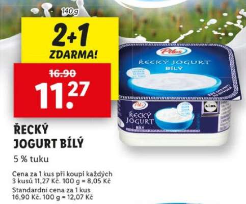 Řecký jogurt bílý