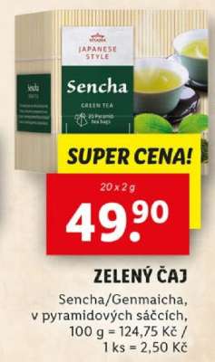 Zelený čaj Sencha/Genmaicha