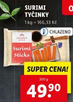 Surimi tyčinky