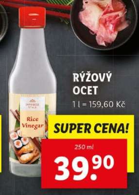 RÝŽOVÝ OCET