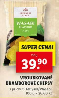 Vroubkované bramborové chipsy