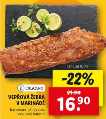 Vepřová žebra v marinádě