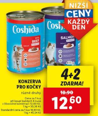 Coshida Konzerva pro kočky