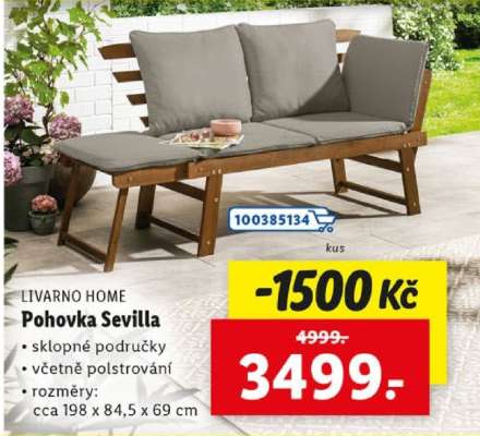 LIVARNO HOME Pohovka Sevilla