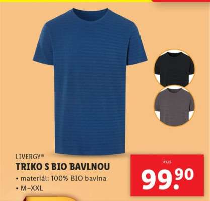 LIVERGY® TRIKO S BIO BAVLNOU