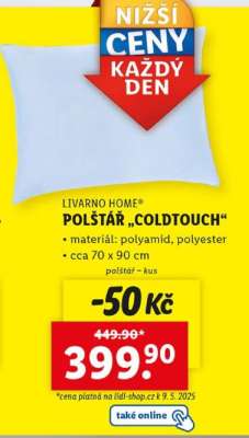 LIVARNO HOME® POLŠTÁŘ „COLDTOUCH“