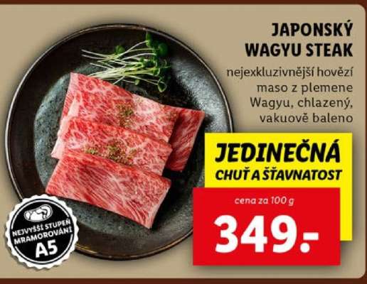 Japonský Wagyu steak