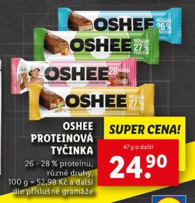 OSHEE PROTEINOVÁ TYČINKA