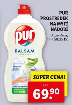 PUR PROSTŘEDEK NA MYTÍ NÁDOBÍ