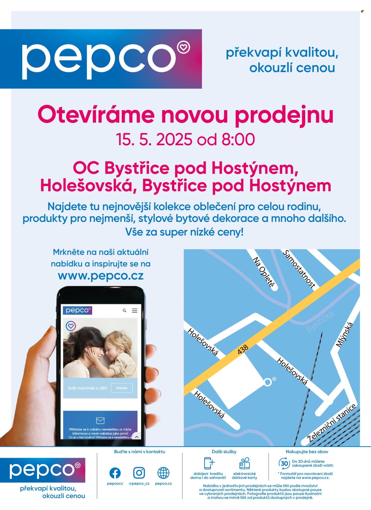 Leták PEPCO - 15.5.2025 - 21.5.2025. Strana 1